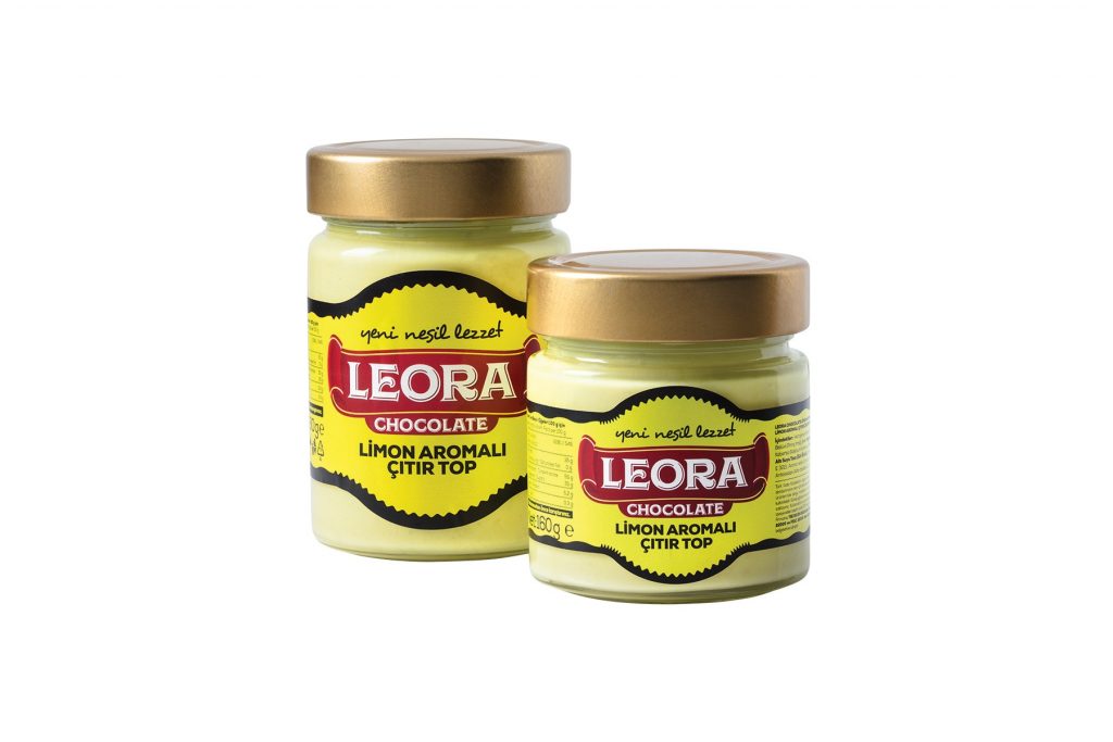 Lemon Flavored Crispy Cream In Jars